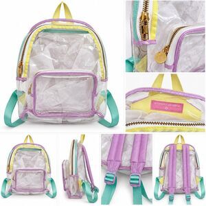 Stoney Clover Lane x Target clear pastel backpack